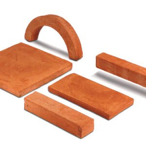 Terracotta Rectangular Tiles 9x3 Inch